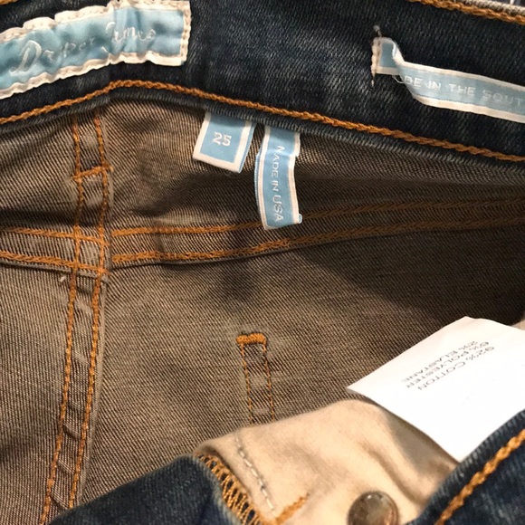 Draper James Tootsie Jeans Mid Rise Ankle Skinny - Picture 7 of 8